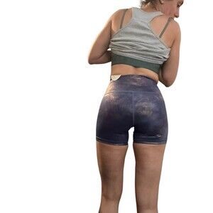 New Offline aerie American Eagle workout exercise shiny Shorts small
